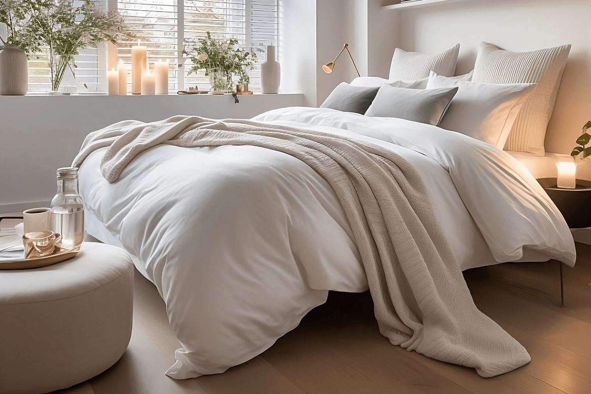 Neutral bedroom ideas - Hampton & Astley