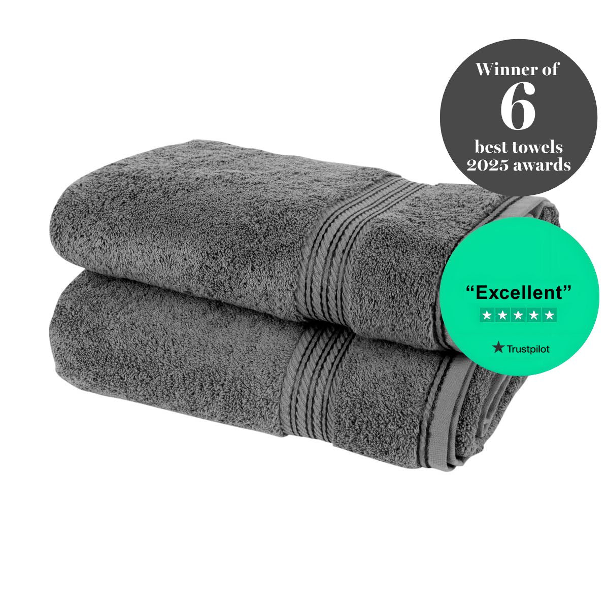 Winner of 6 best towels 2025 awards