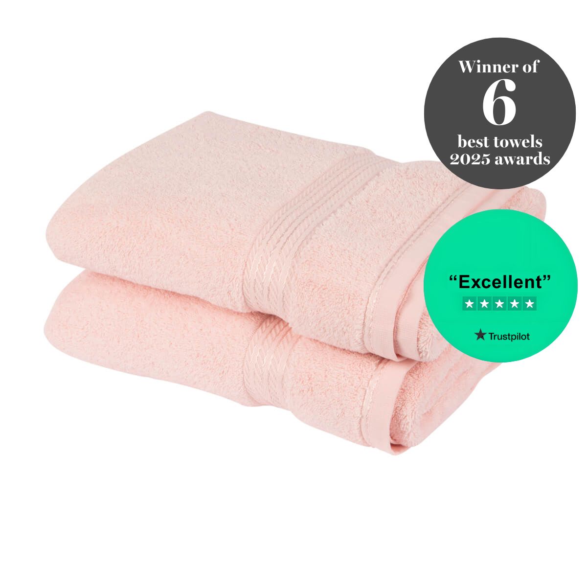 Winner of 6 best towels 2025 awards