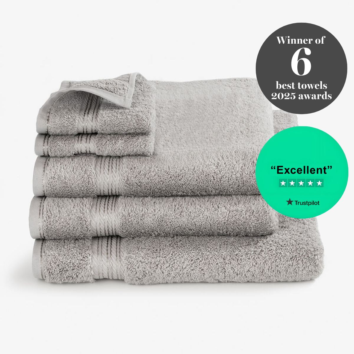 Winner of 6 best towels 2025 awards