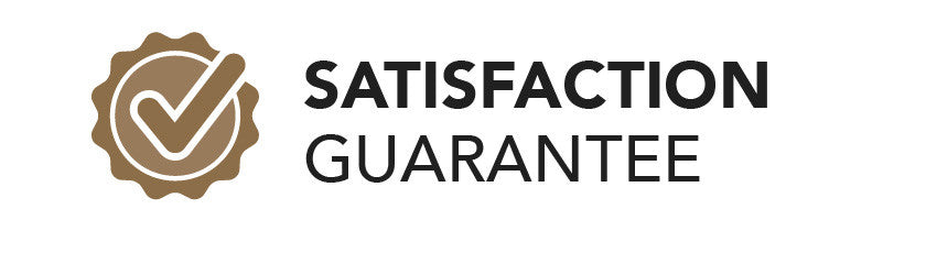 Satisfaction guarantee. Click for more details.