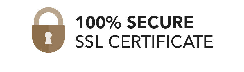 100% secure SSL certificate. Click for details.