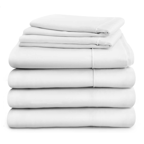 Luxury 500 thread count Egyptian Cotton sateen duvet cover, fitted sheet, flat sheet and two pillowcases