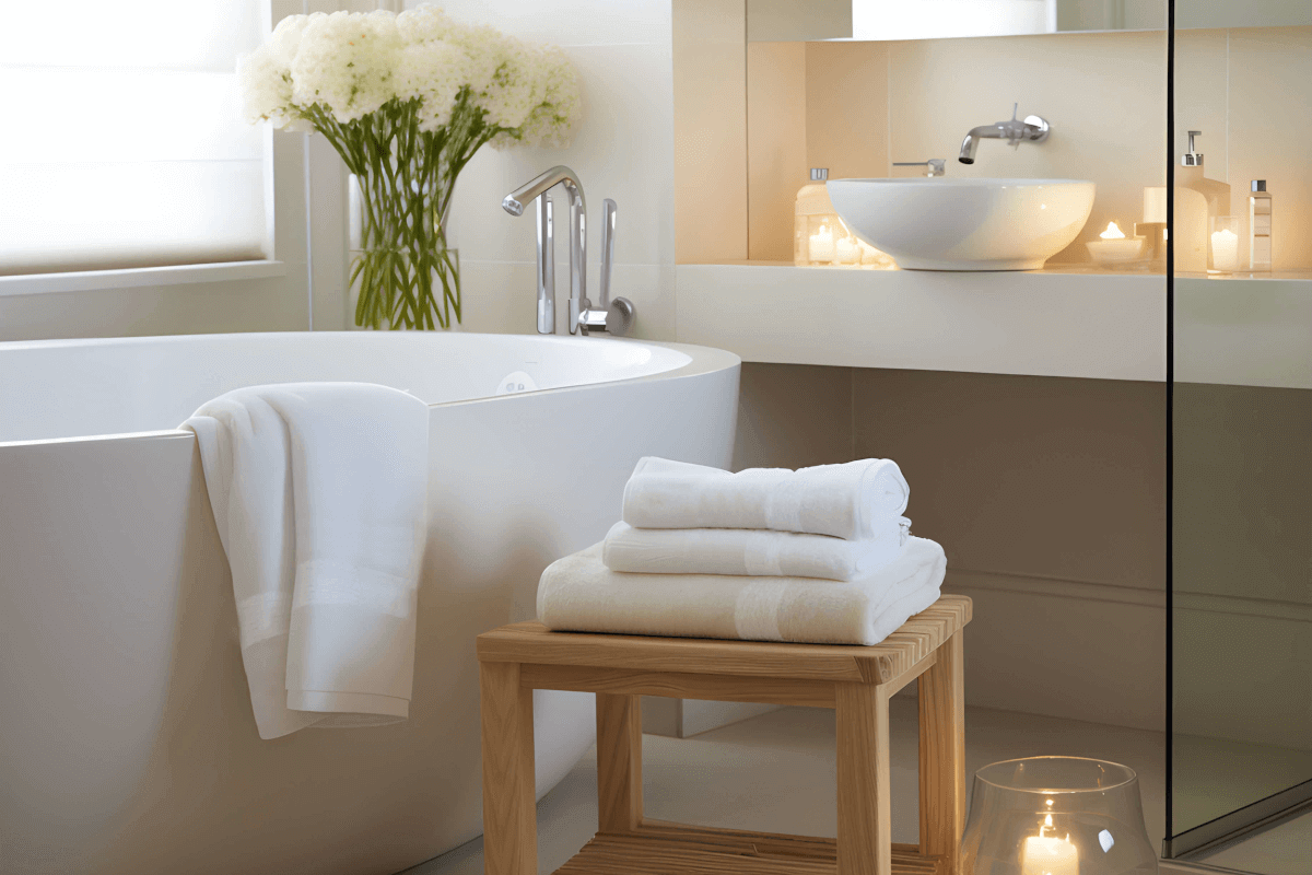 The beauty of simplicity: modern bathroom styling ideas