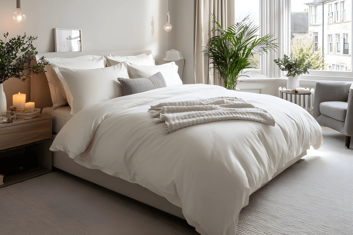 How to create a calm bedroom: bedding looks that help you switch off