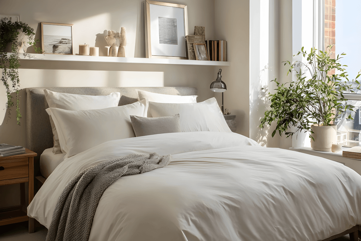 How to make a small bedroom feel luxurious