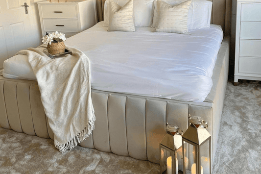 A modern boho bedroom - Hampton & Astley