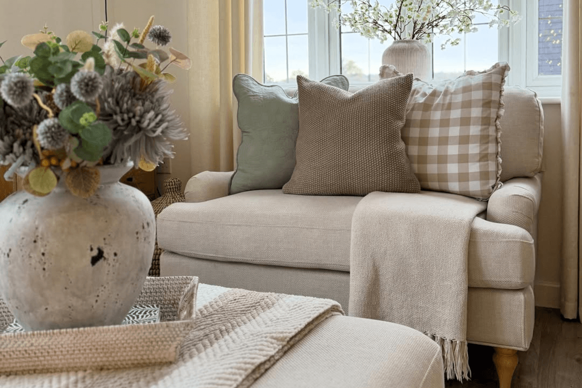 Five ways to make a neutral home feel cosy and pulled together