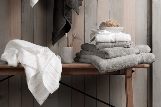 Introducing our Egyptian cotton towel separates - Hampton & Astley