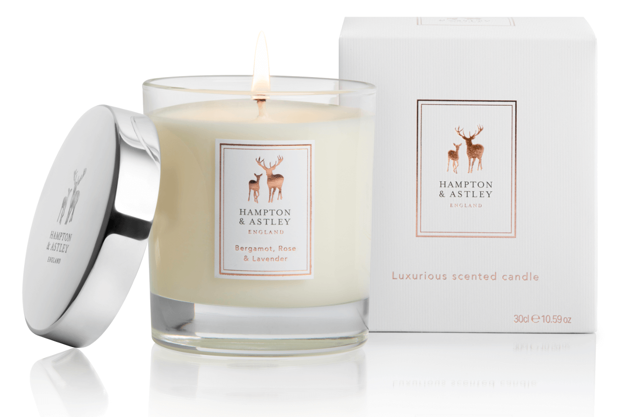 Scented candles: tips for a cleaner burn - Hampton & Astley