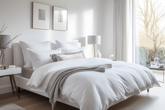 White bedding care - Hampton & Astley