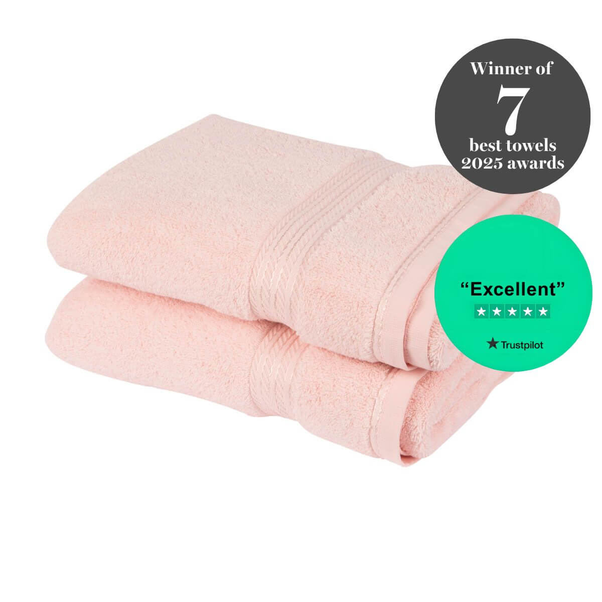 Winner of 7 best towels 2025 awards