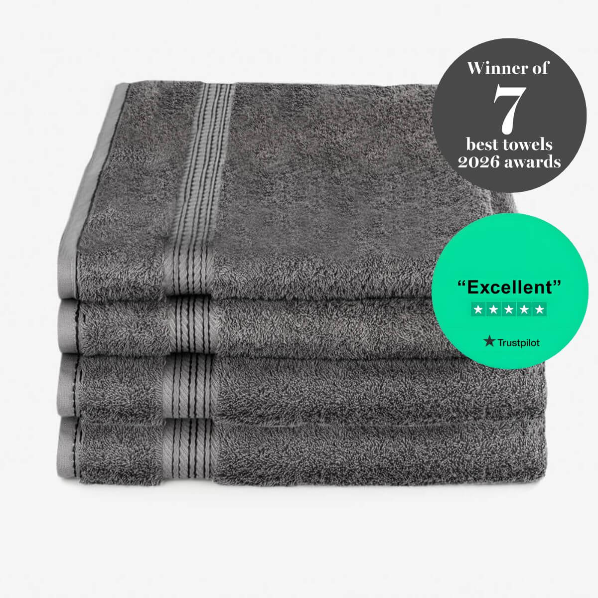 Winner of 7 best towels 2026 awards