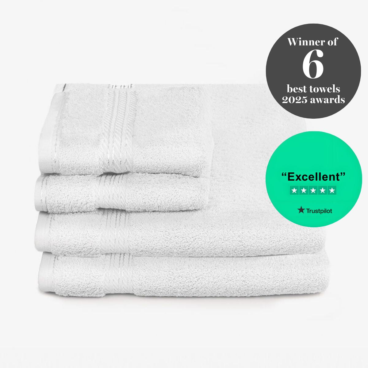 Winner of 6 best towels 2025 awards