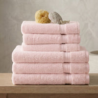 Luxury Egyptian Cotton 6 Piece Towel Set