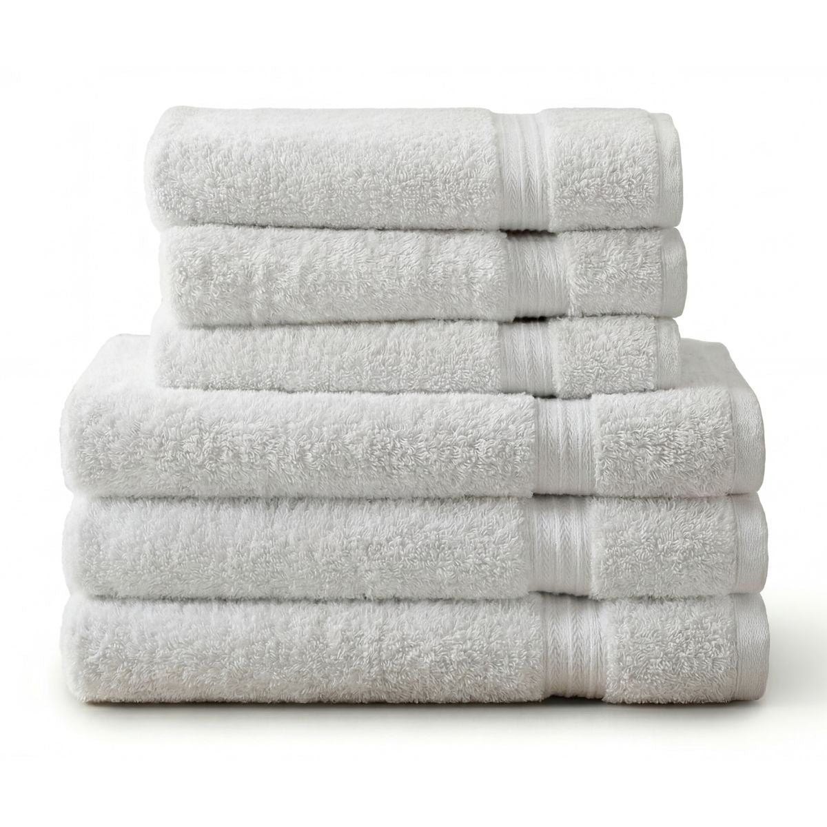 Luxury Egyptian Cotton 6 Piece Towel Set