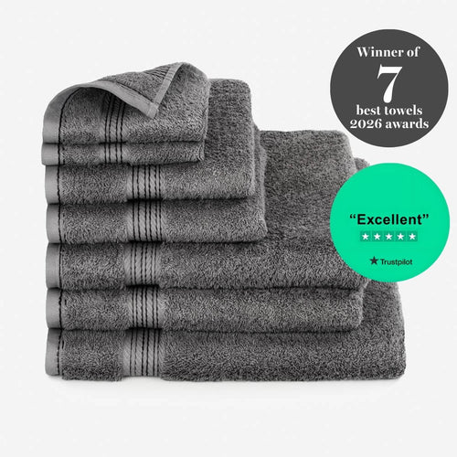 Egyptian Cotton 7 Piece Luxury Bath Towel Set