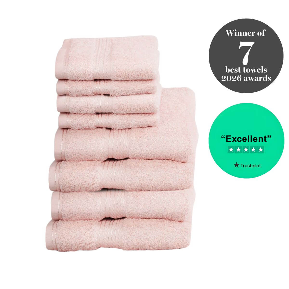 Winner of 7 best towels 2026 awards