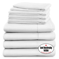 Luxury 500 Thread Count  Egyptian Cotton sateen, fitted sheet, flat sheet and four pillowcases