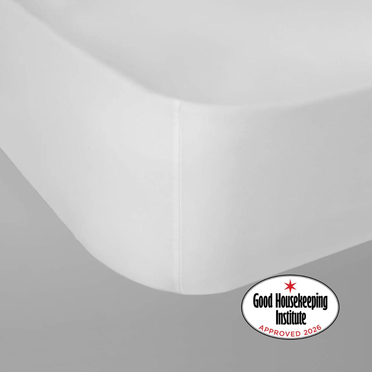 Luxury 500 thread count Egyptian Cotton sateen 40cm deep fitted sheet