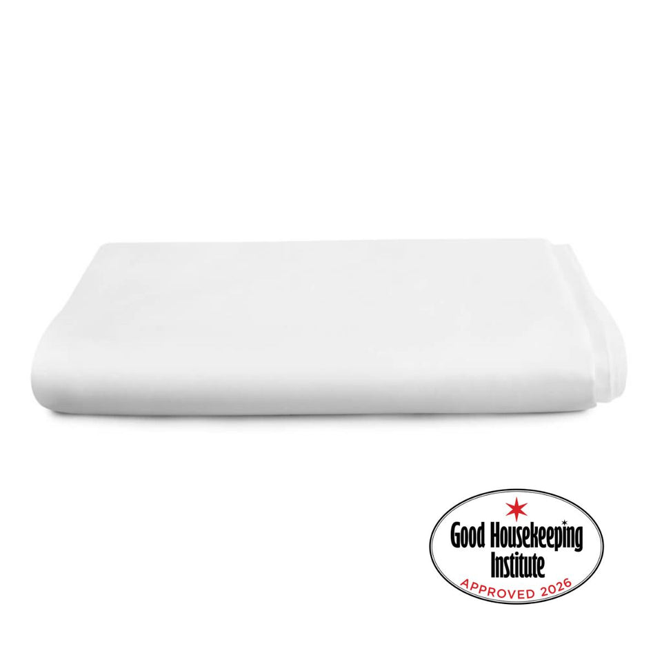 Egyptian Cotton 500 Thread Count Sateen Luxury Extra Deep 40cm Fitted Sheet Pure