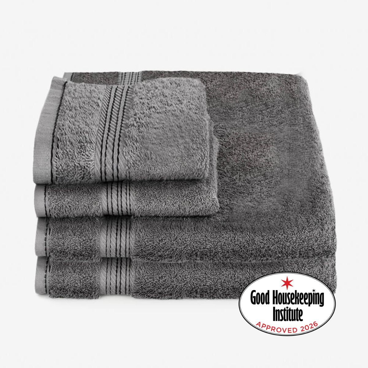 Luxury Egyptian Cotton 4 Piece Bath Sheet and Hand Towel Set