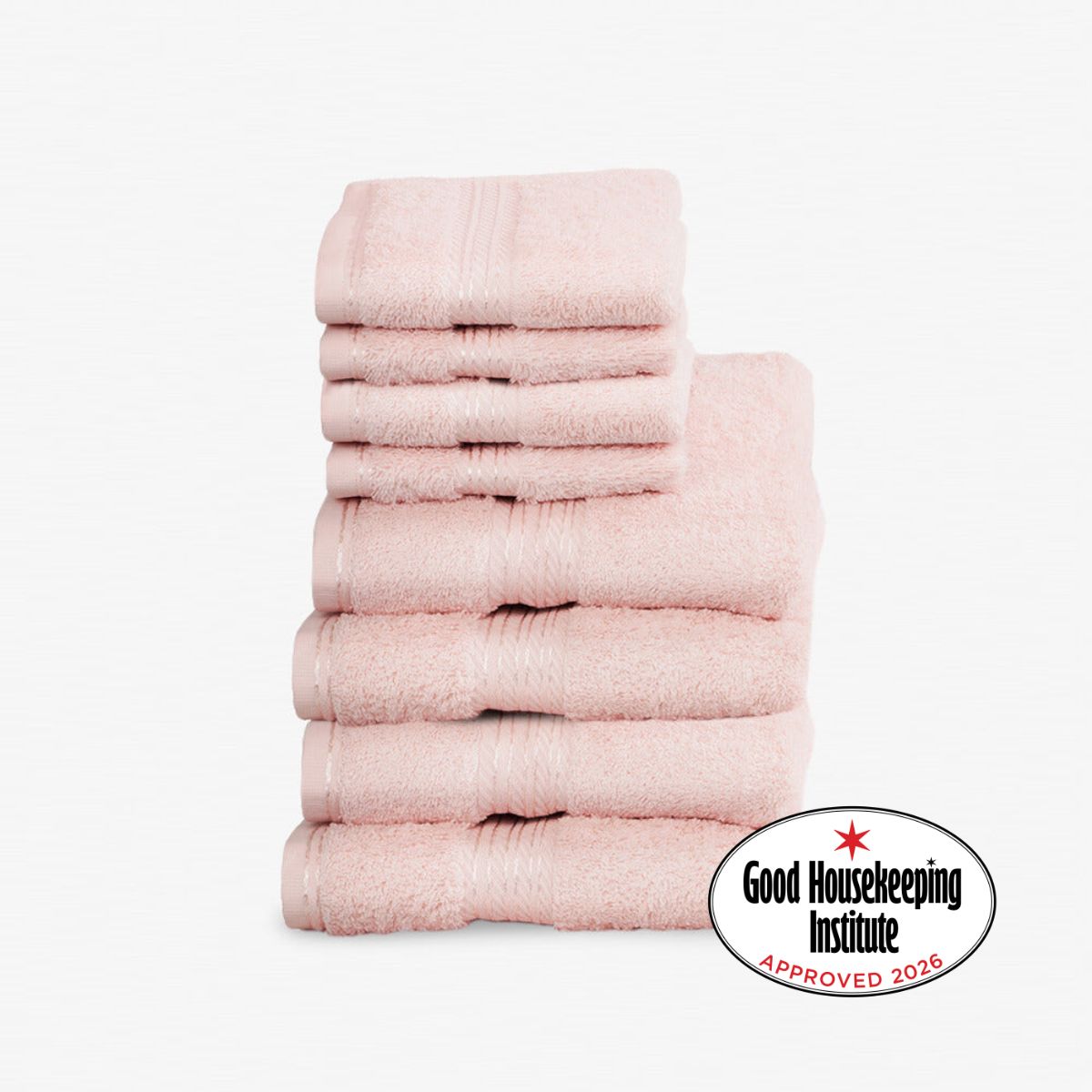 Luxury Egyptian Cotton 8 Piece Towel Set