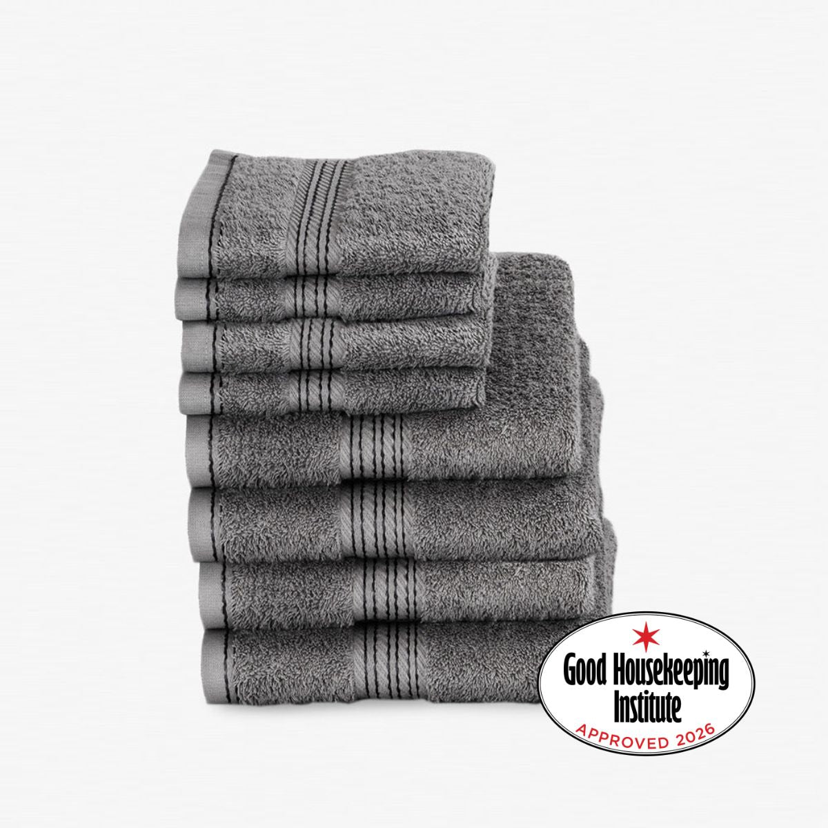 Luxury Egyptian Cotton 8 Piece Towel Set