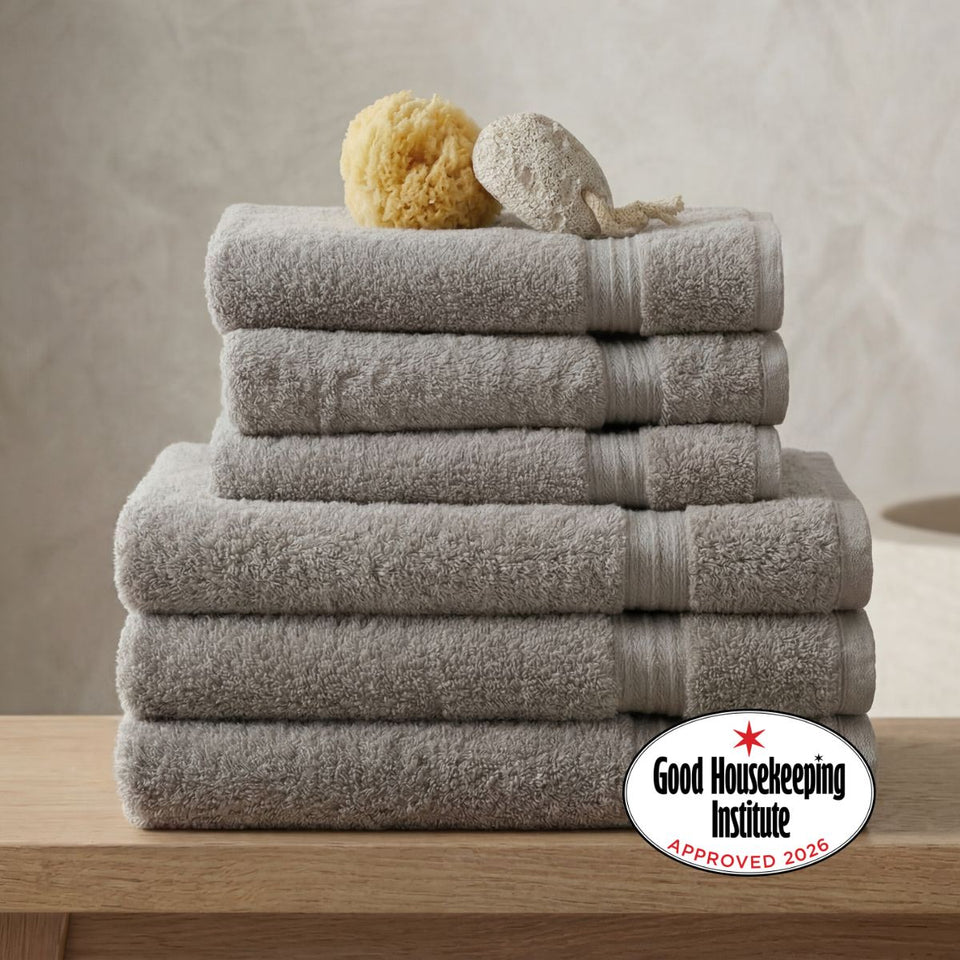 Egyptian Cotton 6 Piece Luxury Bath Towel Set