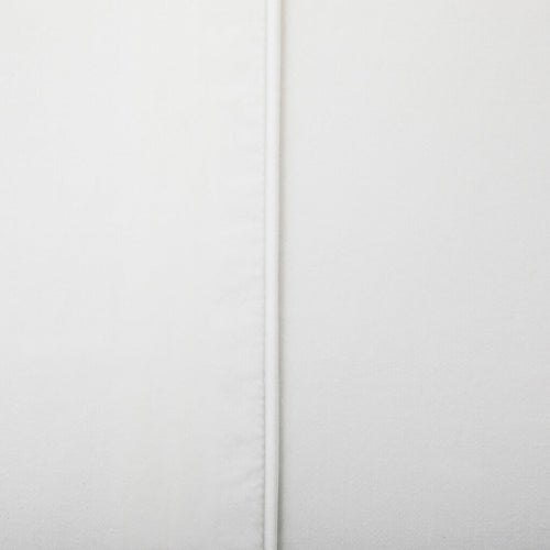 Close-up of piping detail on pillowcase