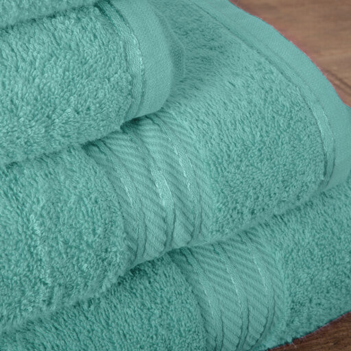 Hampton and Astley 100% Egyptian Cotton Luxury Bath Sheet, Teal Blue