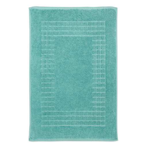 Hampton and Astley 100% Egyptian Cotton Luxury Bath Mat, Cobalt Blue