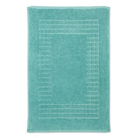 Hampton and Astley 100% Egyptian Cotton Luxury Bath Mat, Cobalt Blue