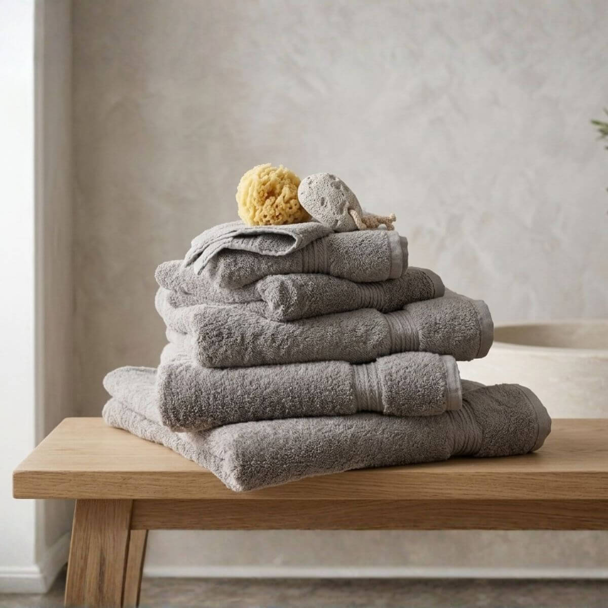 Luxury Egyptian Cotton 7 Piece Towel Set