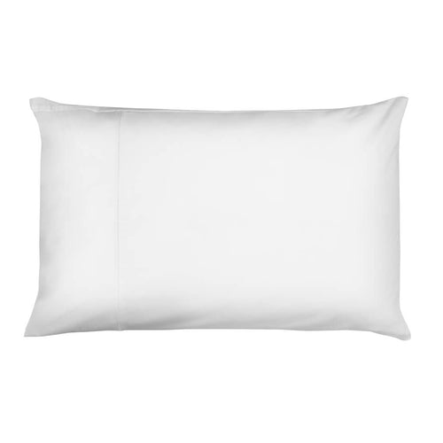 Luxury super king pillowcase, white