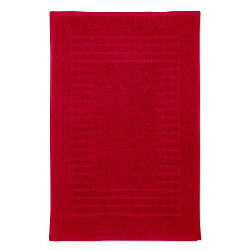 Hampton and Astley 100% Egyptian Cotton Luxury Bath Mat, Cobalt Blue