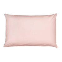 100% Cotton Sateen 300 Thread Count Pillowcase in blush pink