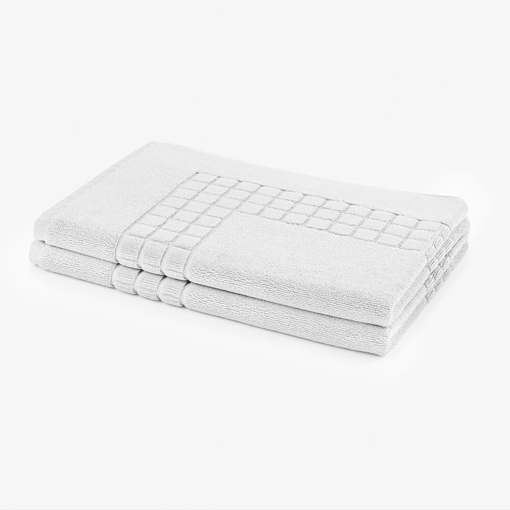 Purely Indulgent Egyptian 2-piece Bath Sheet Set (35×70) White