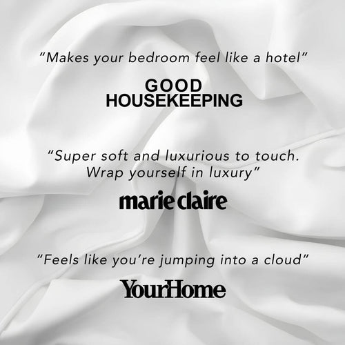 Hampton and Astley bedding “Makes your bedroom feel like a hotel&quot; Good Housekeeping
