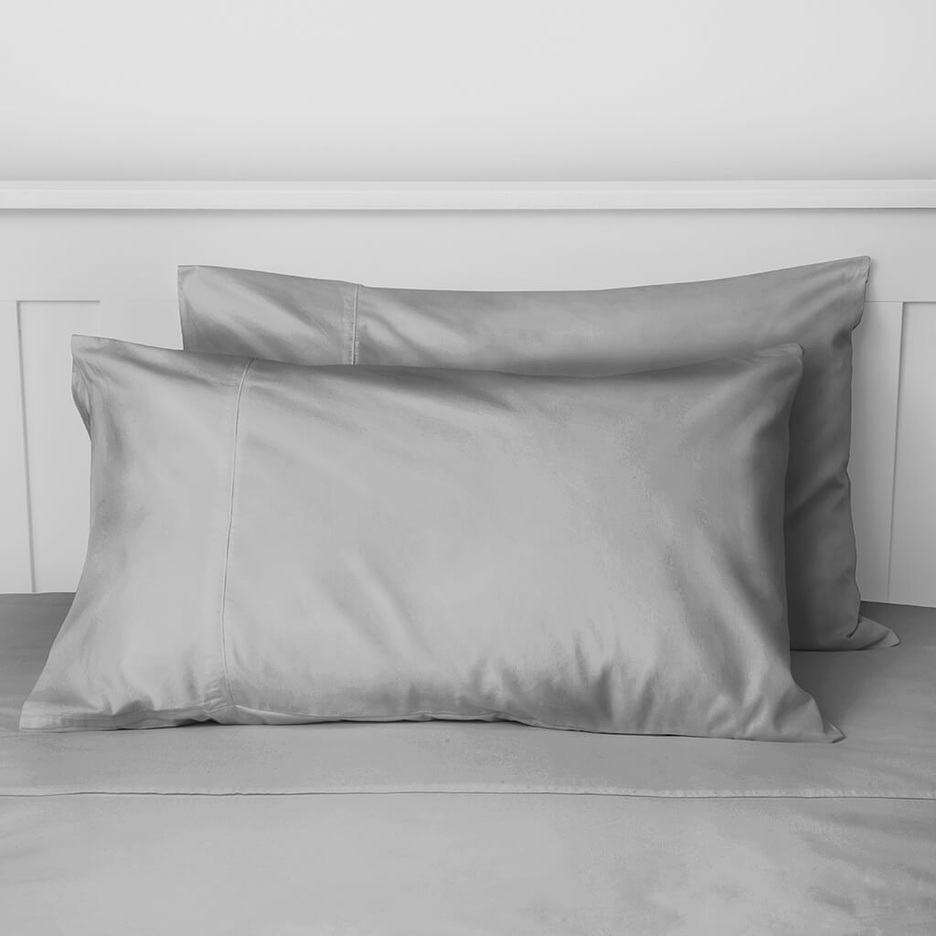 Luxury 500 thread count Egyptian Cotton sateen pillowcases