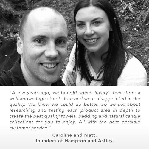 Egyptian Cotton 500 Thread Count Sateen Luxury Pillowcase, Pink - Hampton & Astley