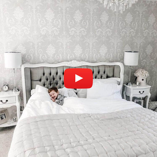 Egyptian Cotton 500 Thread Count Sateen Luxury Pillowcase, Pink - Hampton & Astley