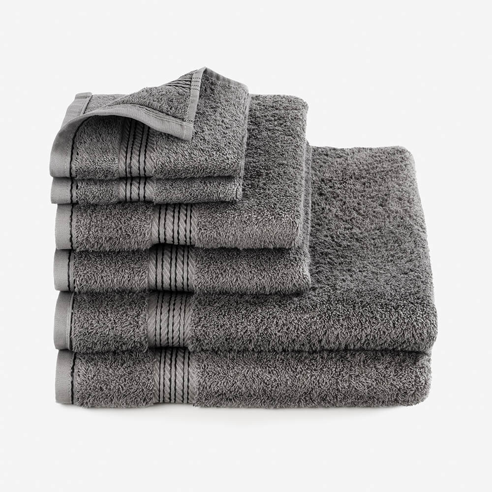 Luxury Egyptian Cotton 6 Piece Towel Set