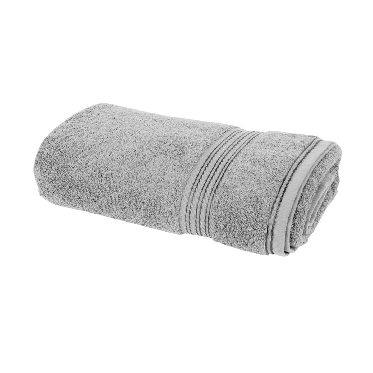 Egyptian Cotton Luxury Bath Towel 70 x 125cm - Subtle Grey - Hampton & Astley