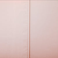 Egyptian Cotton Sateen Luxury Duvet Cover and Flat Sheet Set With Two Pillowcases, Pink - Hampton & Astley
