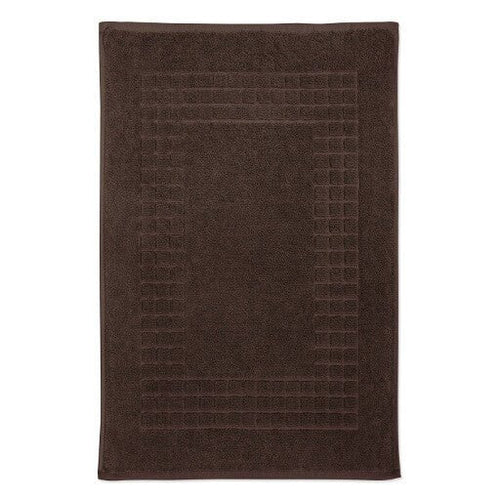 Hampton and Astley 100% Egyptian Cotton Luxury Bath Mat, Teal Blue