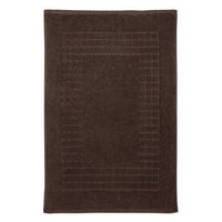 Hampton and Astley 100% Egyptian Cotton Luxury Bath Mat, Cobalt Blue