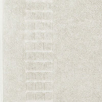 Hampton and Astley 100% Egyptian Cotton Luxury Bath Mat, Cream - Hampton & Astley