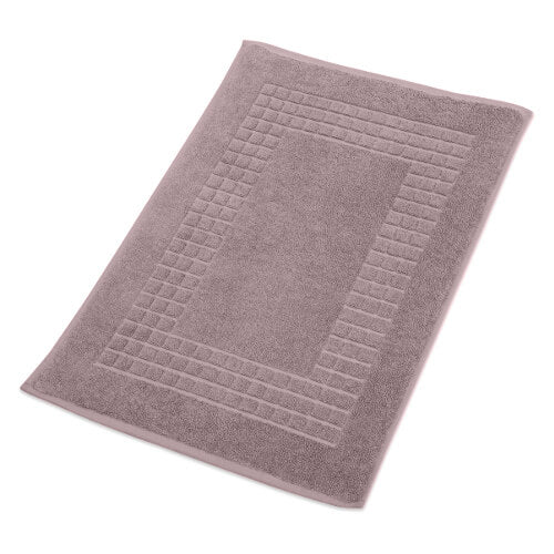 Hampton and Astley 100% Egyptian Cotton Luxury Bath Mat, Lavender - Hampton & Astley