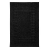 Hampton and Astley 100% Egyptian Cotton Luxury Bath Mat, Cobalt Blue